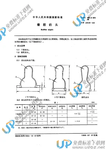 GB 4849-1984 免费下载