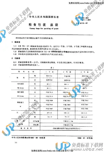 GB 8115-1987 免费下载