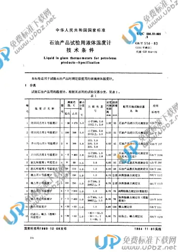 GB/T 514-1983 免费下载