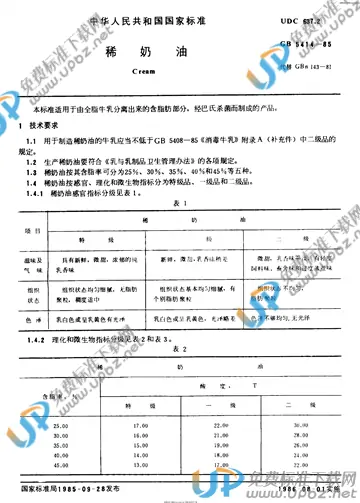 GB/T 5414-1985 免费下载