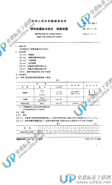 GB/T 94.1-1987 免费下载