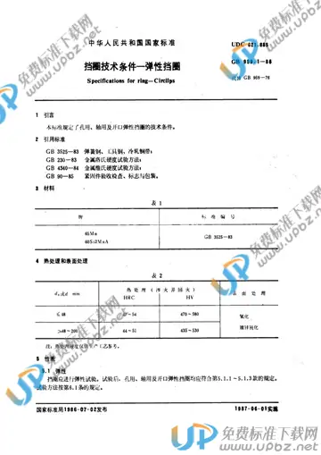 GB/T 959.1-1986 免费下载