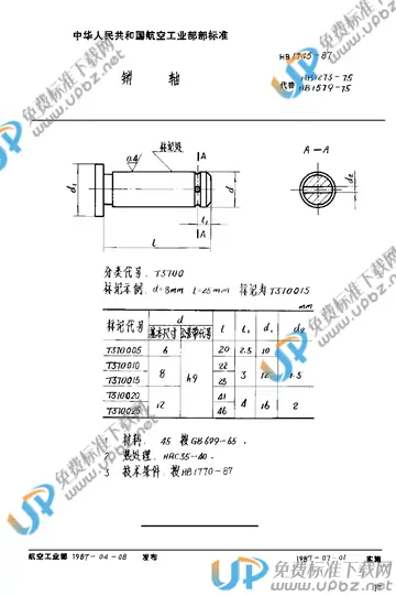 HB 1745-1987 免费下载