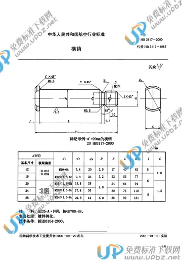 HB 3117-2000 免费下载