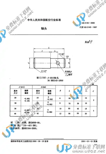 HB 3145-2000 免费下载