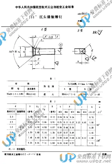 HB 6601-1992 免费下载