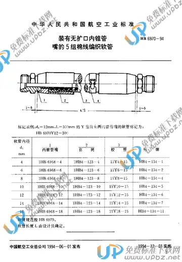 HB 6970-1994 免费下载