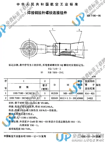 HB 7180-1995 免费下载