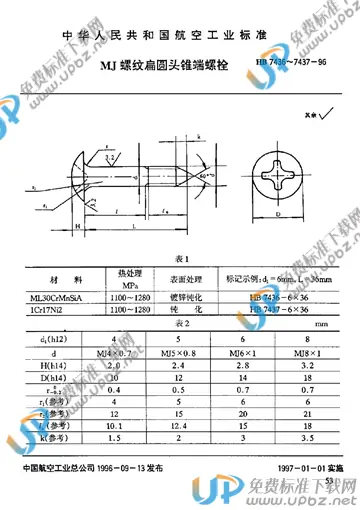 HB 7436～7437-1996 免费下载