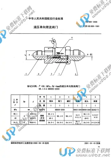 HB 909-2000 免费下载