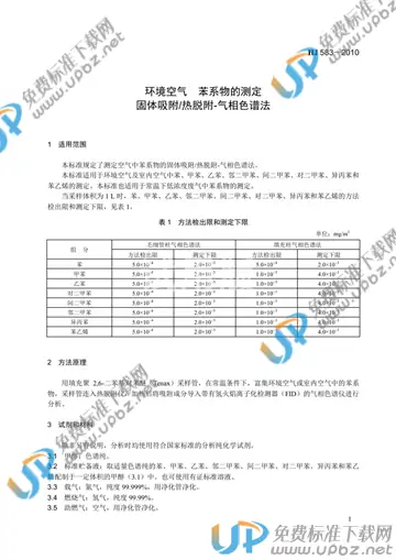 HJ 583-2010 免费下载