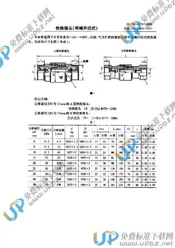 JB/ZQ 4078-2006 免费下载