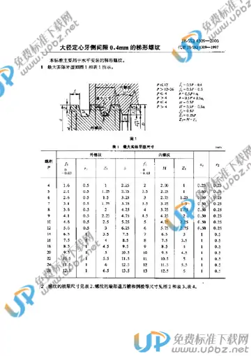 JB/ZQ 4309-2006 免费下载