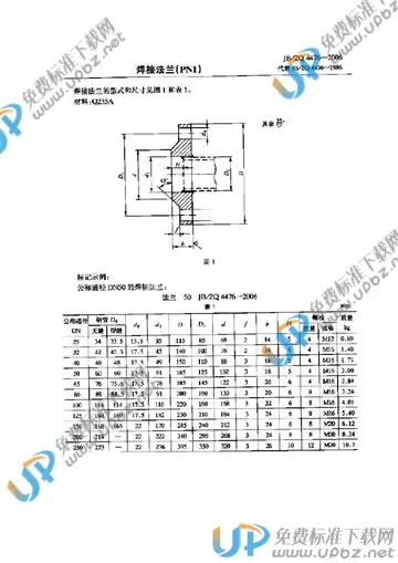 JB/ZQ 4476-2006 免费下载