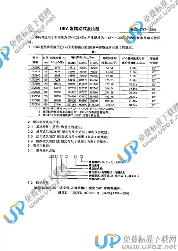 JB/ZQ 4787-2006 免费下载