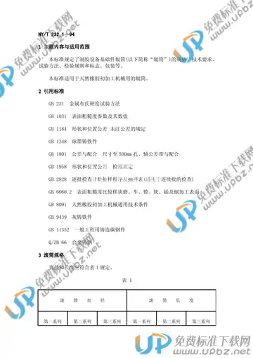 NY/T 232.1-1994 免费下载