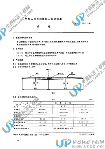 QB/T 1205-1991 免费下载