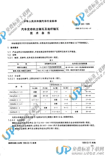 QC/T 280-1999(2017) 免费下载