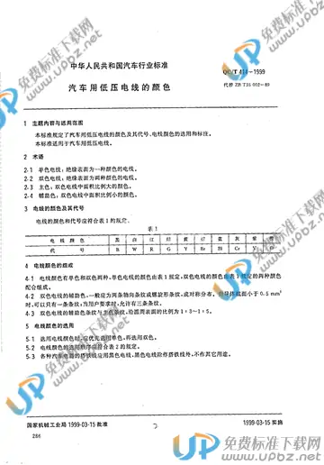 QC/T 414-1999 免费下载