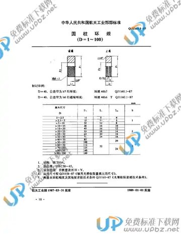 QJ 1160.1-1987 免费下载