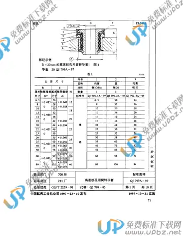 QJ 799A-1997 免费下载