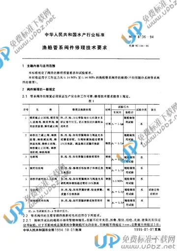 SC/T 8136-1994 免费下载