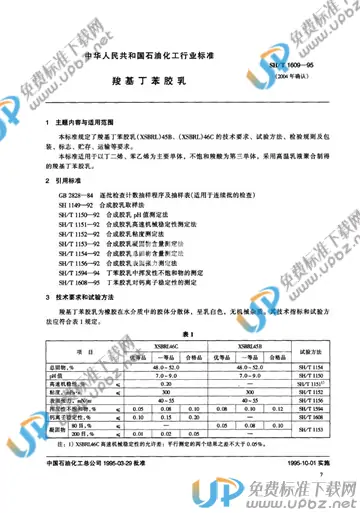 SH/T 1609-1995(2004) 免费下载