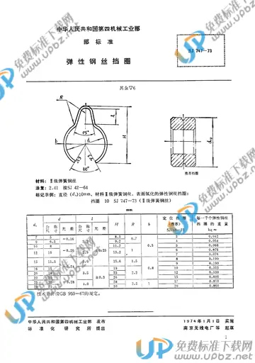 SJ 747-1973 免费下载