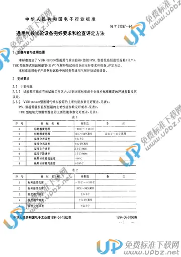 SJ/T 31387-1994 免费下载