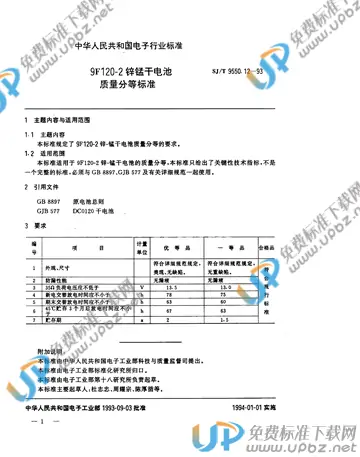 SJ/T 9550.12-1993 免费下载