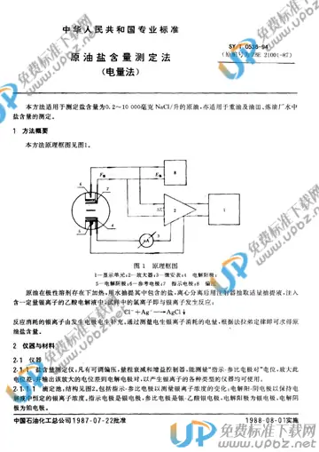 SY/T 0536-1994 免费下载