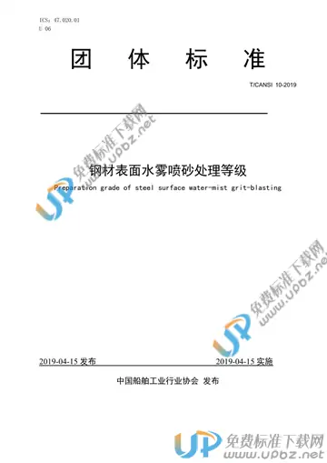 T/CANSI 10-2019 免费下载