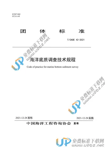 T/CAOE 42-2021 免费下载