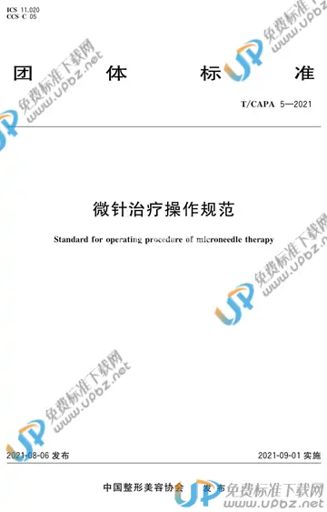 T/CAPA 5-2021 免费下载