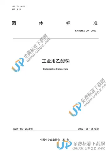 T/CASMES 20-2022 免费下载