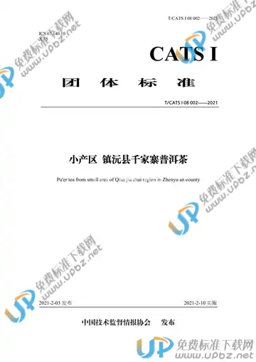 T/CATSI 08-2021 免费下载