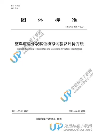 T/CSAE 196-2021 免费下载