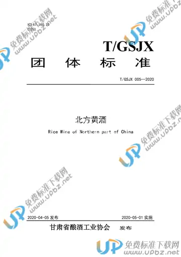 T/GSJX 005-2020 免费下载