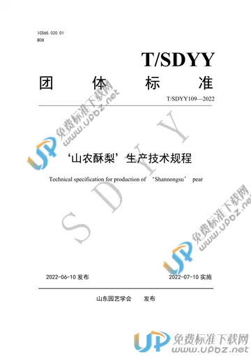 T/SDYY 109-2022 免费下载