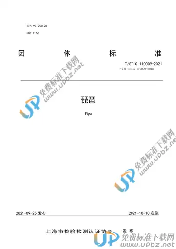 T/STIC 110009-2021 免费下载